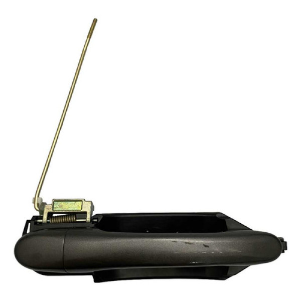 Maçaneta Externa Porta Dianteira Tras Direita Fiat Strada 21 Preto Dianteira/traseira