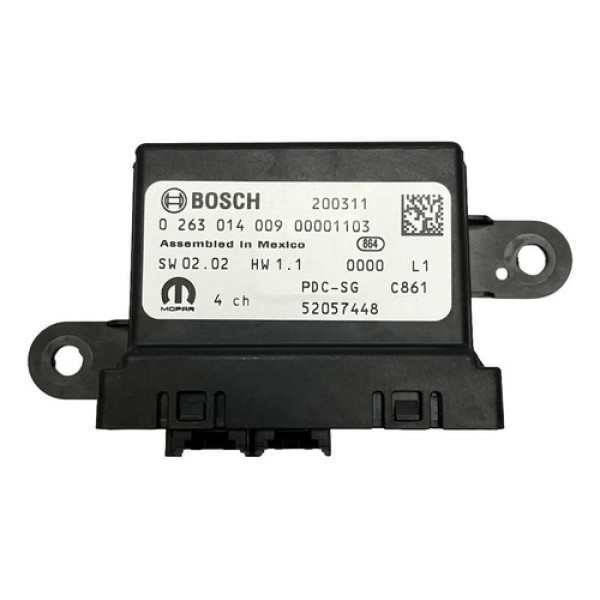 Módulo Sensor Estacionamento Fiat Fastback 2023 2024 Preto