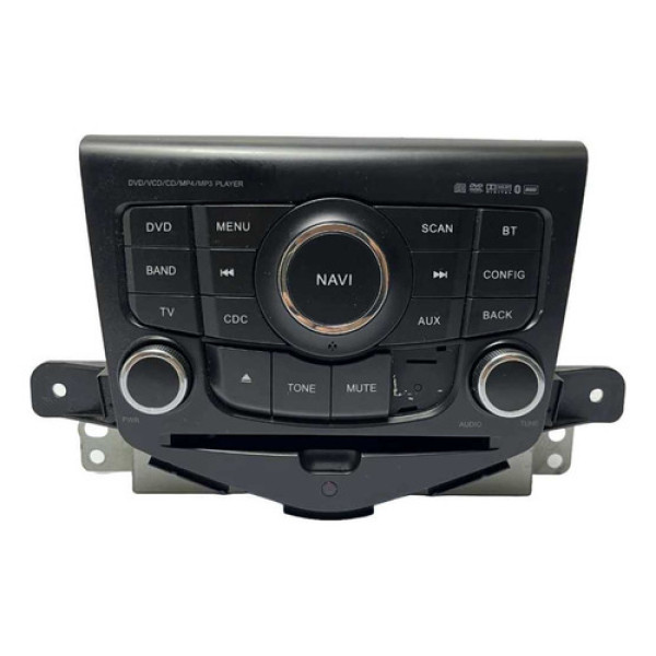 Rádio Cd Player Bluetooth Chevrolet Cruze 2013 2016 Detalhe