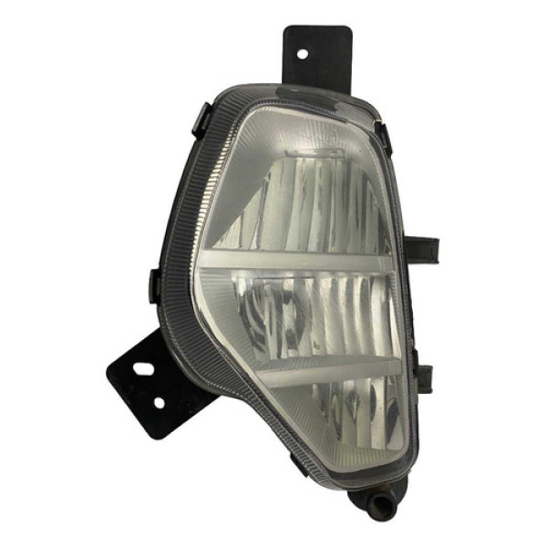 Farol Milha Led Esquerdo Volkswagen Polo Virtus Nivus 2021 Transparente