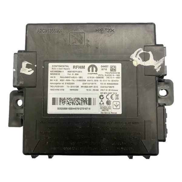 Módulo Pressão Pneu Fiat Toro 2016 2023