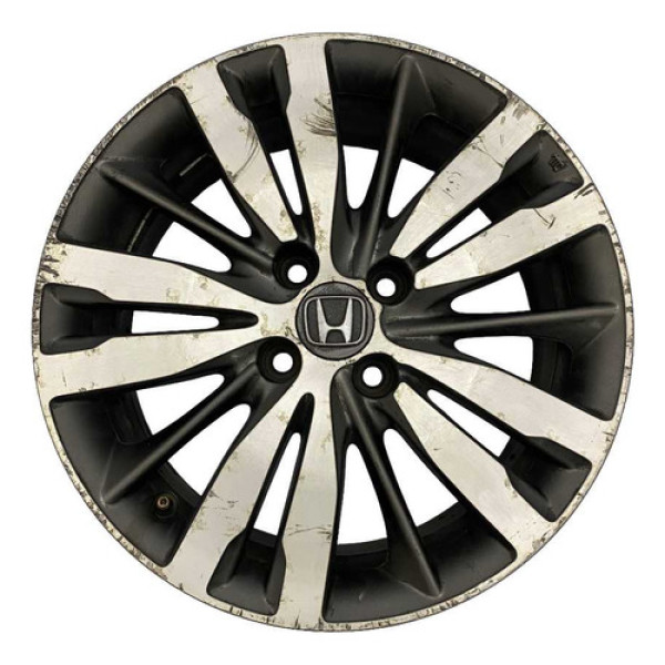 Roda Liga Leve Aro 16 4 Furos Honda Fit 2015 2019 Prata