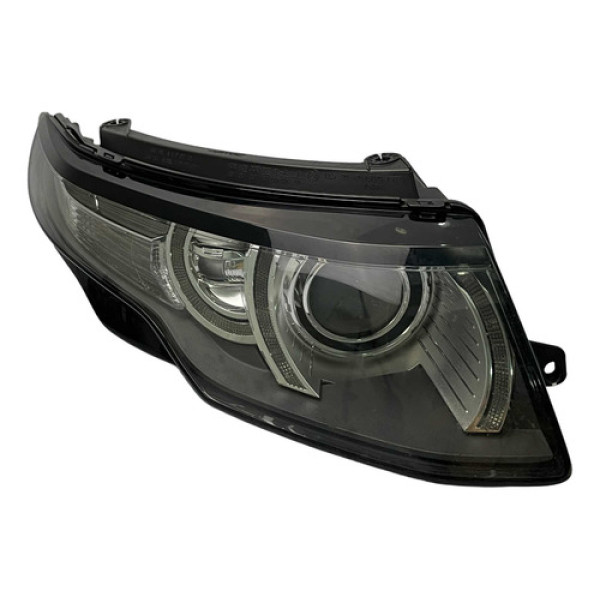 Farol Direito C Led Land Rover Evoque 2014 Xenon Bj3213w029 Direito/passageiro