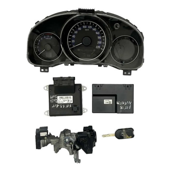 Kit Code Módulo Injeção Honda Fit 1.5 Aut 2017 2019
