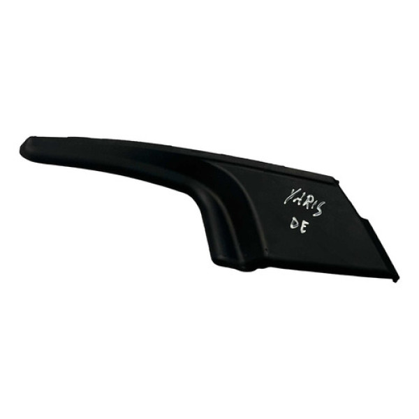 Moldura Churrasqueira Toyota Yaris Esquerdo 22 24 538670d270 - Preto - Fosco