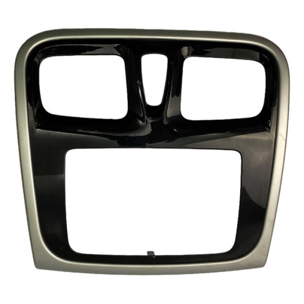 Moldura Painel Renault Logan Sandero 2014 2019 Preto