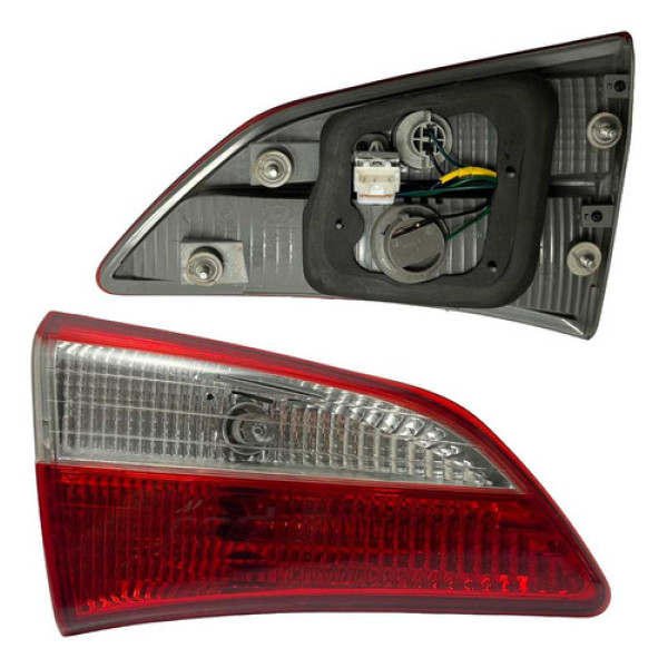 Lanterna Esquerda Tampa Mala Hyundai Hb20 Hatch 2013/2019 Esquerdo/motorista Vermelho