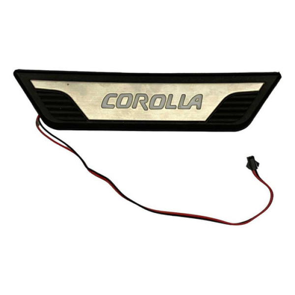 Soleira Led Traseira Esquerda Toyota Corolla Xei 2022 2023 Preto