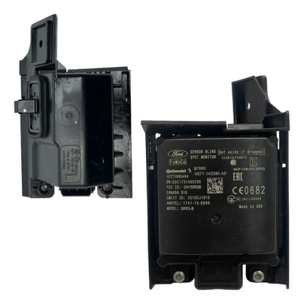 Sensor Ponto Cego Esquerdo Ford Fusion 2017 2018 Preto