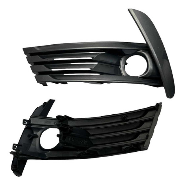 Moldura Farol Milha Esquerdo Corolla 2017 2019  Preto