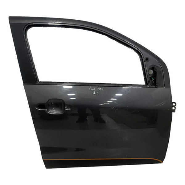 Porta Dianteira Direita Fiat Mobi Traking 2020 Dianteira Direita Preto