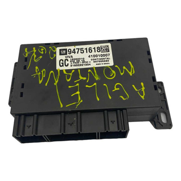 Módulo Travamento Portas Chevrolet Agile 2011 2013