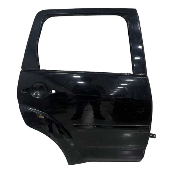 Porta Traseira Direita Mitsubishi Outlander 2008 2012 Preto Direita Traseira