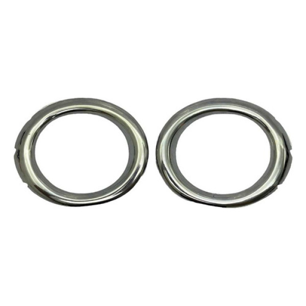 Par Moldura Farol Milha Paralelo Gol G5 Voyage 2008 2013