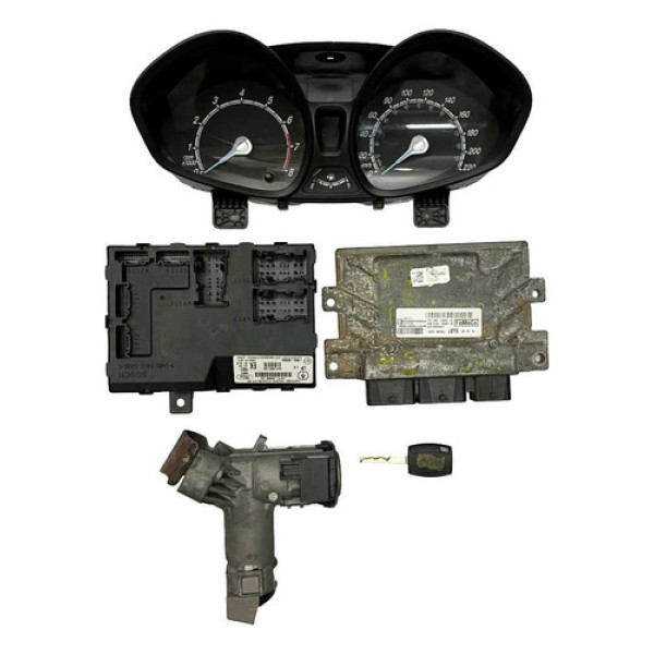 Kit Code Módulo Injeção Ford New Fiesta 2015