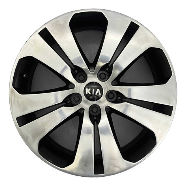 Roda Liga Leve 5 Furos Aro 18 Kia Sportage 2010 2013  Prata