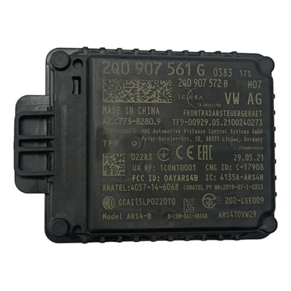 Módulo Sensor Radar Ponto Cego Volkswagen T-cross 2021 2023