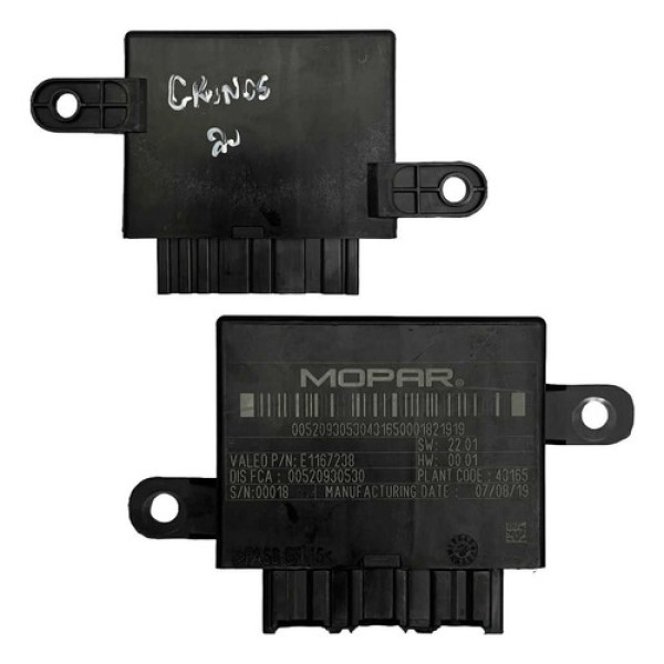 Módulo Sensor Estacionamento Fiat Cronos 2018 | E1167238 Preto