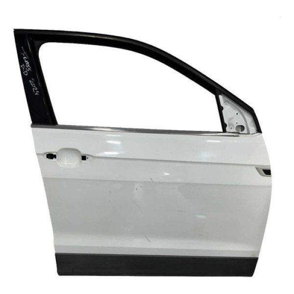 Porta Dianteira Direita Volkswagen T-cross 2020 2024 Dianteira Direita Branco
