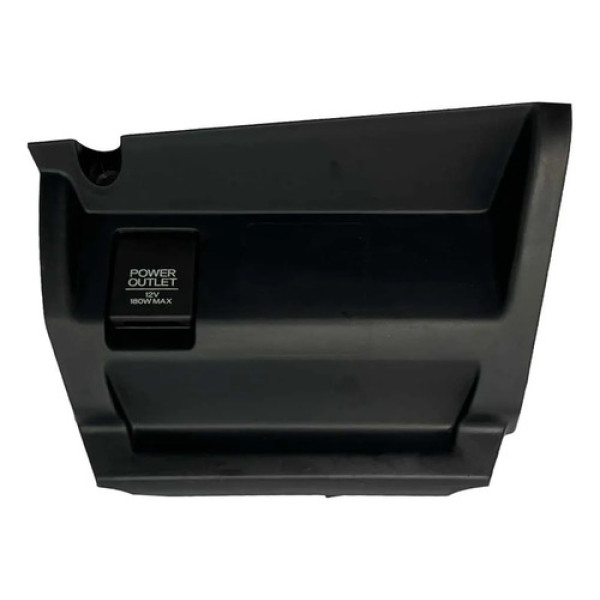 Moldura Tomada 12v Honda Fit 2015 2020 | 77290t5n Preto