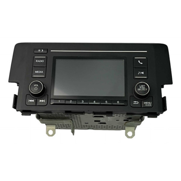 Central Multimídia Honda Civic G10 2017 2020 Preto