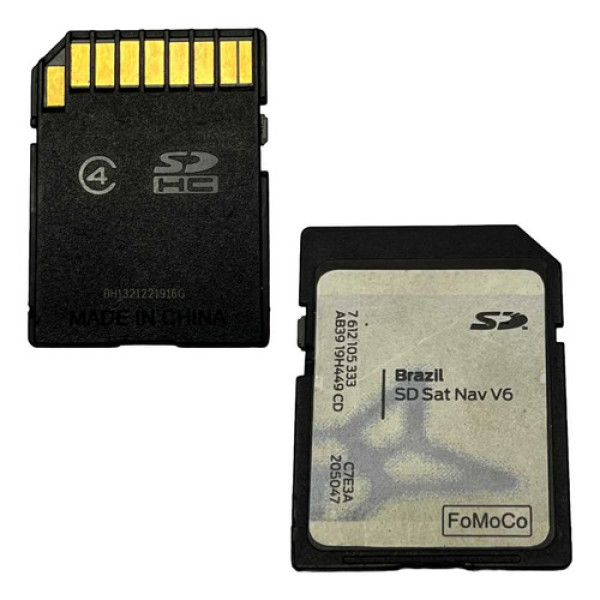 Cartão Sd Gps Navegação V6 Ford Ranger 3.2 2015 Ab39 19h449