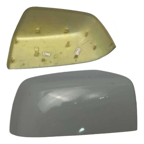 Capa Retrovisor Direito Chevrolet S10 2013 2020 Detalhe Cinza