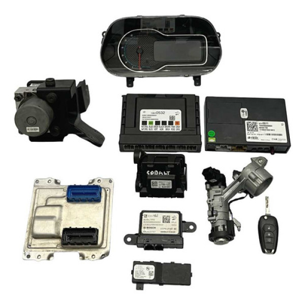Kit Code Módulo Injeção Chevrolet Cobalt 1.8 Elite 2018 2019