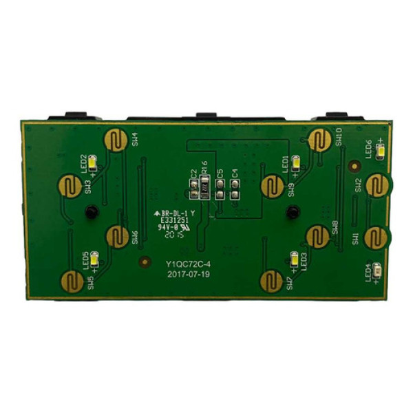 Circuito Botão Vidro Motorista Chevrolet Tracker 2020 2025 Preto