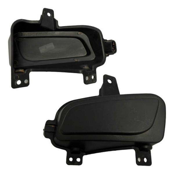 Tampa Farol Milha Lado Direito Fiat Strada 2021 2023 Preto Direito