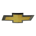 Emblema Grade Frontal Chevrolet Tracker 1.0 Lt Turbo 2021 Dourado