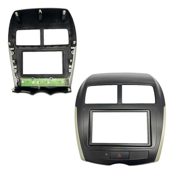 Moldura Painel Central Mitsubishi Asx 2013 2016