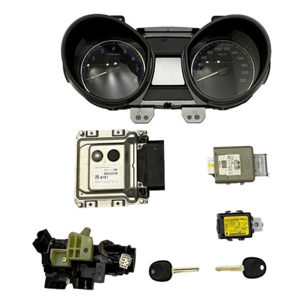 Kit Code Módulo Injeção Hyundai Hb20 1.0 3cc 2018 2019