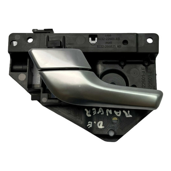 Maçaneta Interna Motorista Evoque 2014 2015 Cinza Dianteira