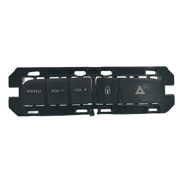 Comando Som Alarme Trava Porta Citröen C3 2016/19 98154239zd Preto