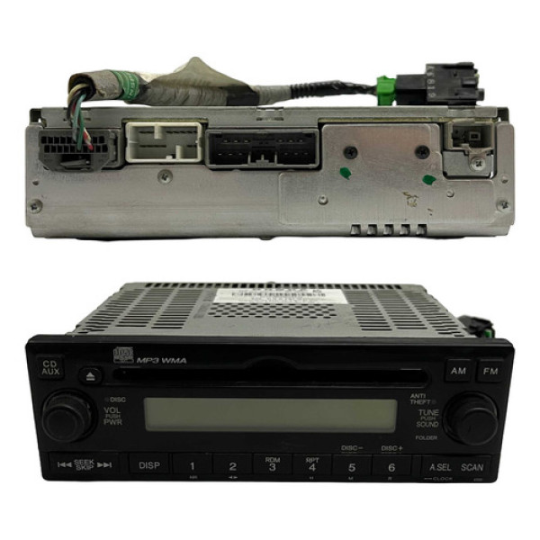 Rádio Cd Player Mp3 Honda Crv 2007 2010 | Ph2858w 