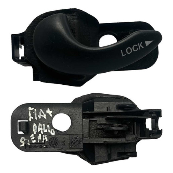 Maçaneta Interna Esquerda Palio Siena Strada 2003/10 Traseira