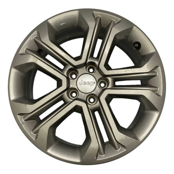 Roda Liga Leve Aro 18 5 Furos Jeep Compass 2022 2025 Cinza