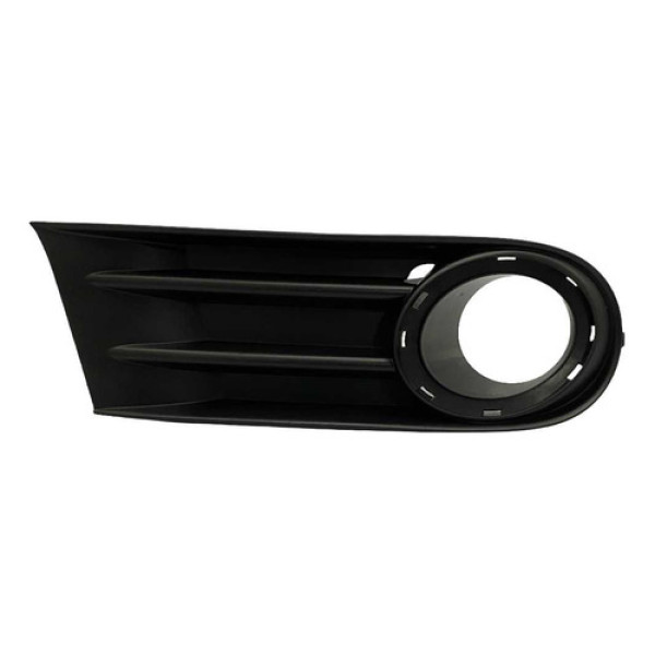 Grade Moldura Farol Milha Volkswagen Gol G5 2009 2012 - Preto - Direito