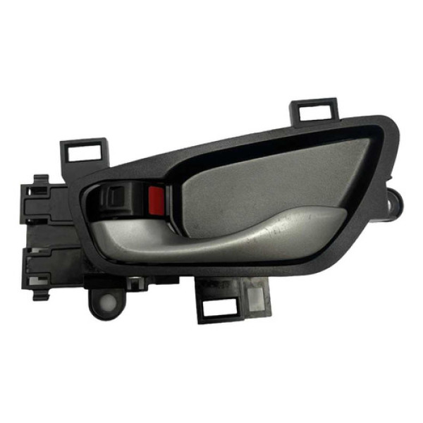 Maçaneta Interna Traseira Esquerda Civic G10 2017 Detalhe Prata