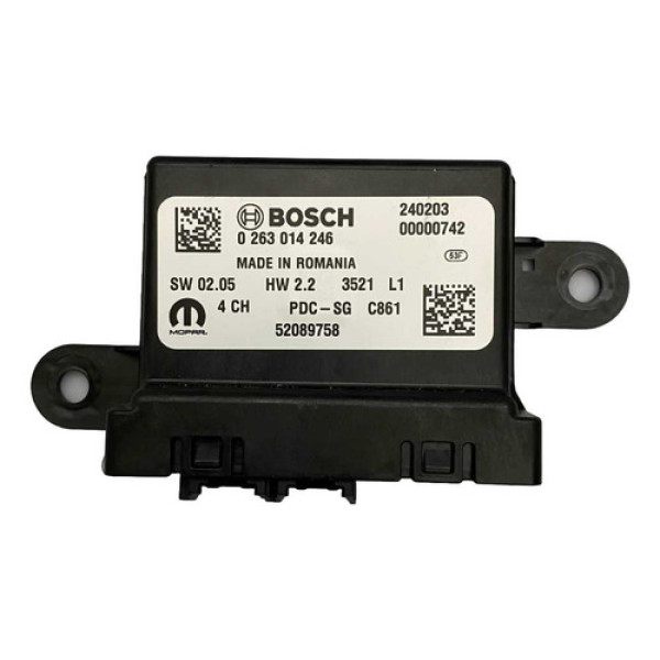 Módulo Eletrônico Fiat Strada 2022 2023 | 0263014246 Preto