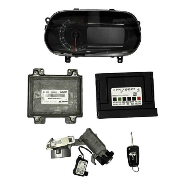 Kit Code Módulo Injeção Chevrolet Cobalt Ltz 2015 