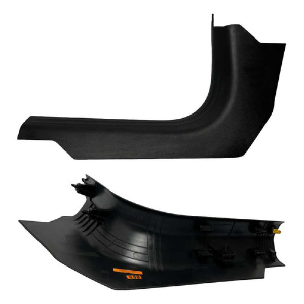 Acabamento Soleira Porta Motorista Jeep Compass 2017 2021  Preto