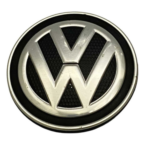 Emblema Calotinha Centro Roda Volkswagen T- Cross 2021 2022 Cinza