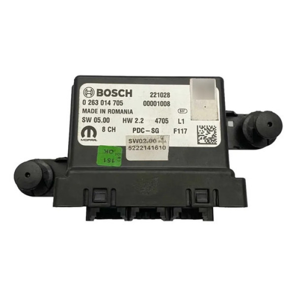 Módulo Sensor Estacionamento Fiat Fastback 2023 2025 Preto