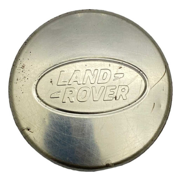 Emblema Calota Tampa Centro Roda Land Rover Evoque 2013 2014 - Cinza