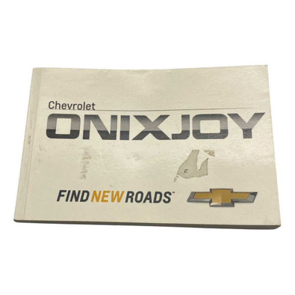 Manual Proprietário Chevrolet Onix 1.0 Mt Joy 2017 2018