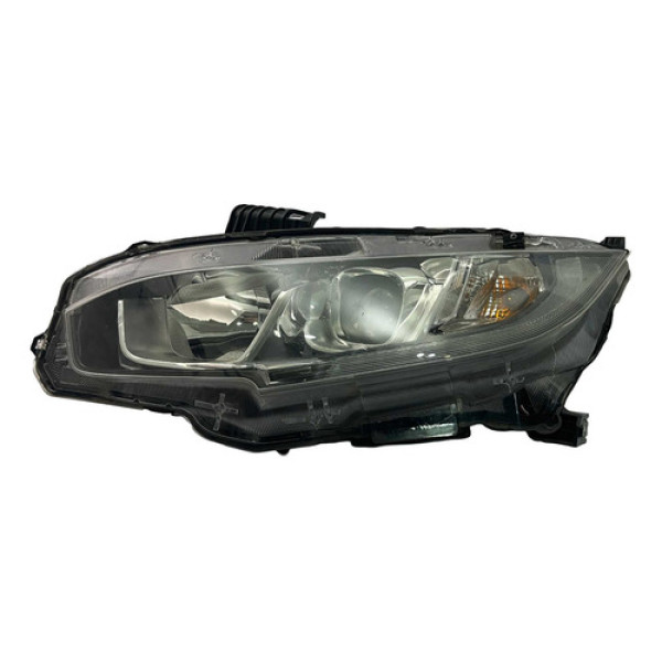 Farol Esquerdo C Led Honda Civic G10 2017 2021 | 10018562 Esquerdo/motorista