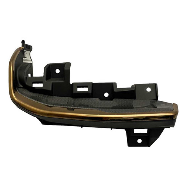 Acabamento Moldura Painel Dianteiro Esquerdo Compass 2020 Preto Listras