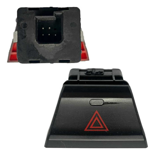 Botão Pisca Alerta Chevrolet Spin 2019 2024 | 52046393 - Preto